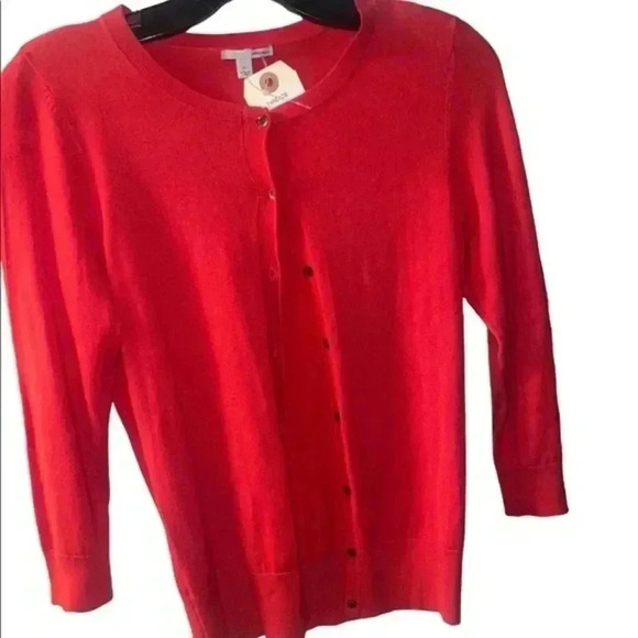 Halogen Button Up Sweater - Picture 2 of 3